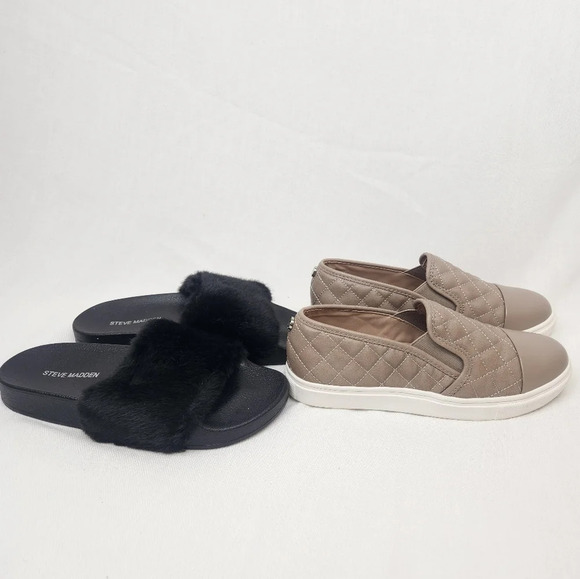Steve Madden Slip On Sneakers Sandal Lot - Picture 3 of 10